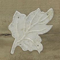 Artikel Pflanzkasten Holz Shabby Chic Grau 11×14,5×14cm mit Blattform