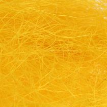 Frühlingsdeko, Sisal Gelb, Sisal-Wolle 300g