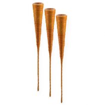 Spitzvase Sisal Orange Ø4,5cm L60cm 5St