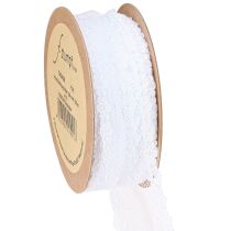 Artikel Spitzenband Hochzeitsband Deko Band Spitze Weiß 28mm 20m