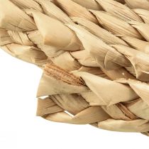 Artikel Geflochtenes Strohband Natur 2 cm x 4 m Dekoband