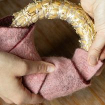 Artikel Strohkranz Rohling Kranz aus Stroh Strohrömer 15/3cm 2 St