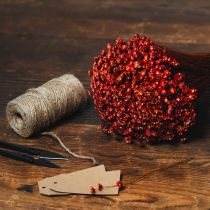 Artikel Trockenblumenstrauß charmante Beigabe für Vasen oder Gestecke 44cm