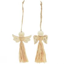 Artikel Weihnachtsengel Christbaumschmuck Engel Bast 11cm 12 St