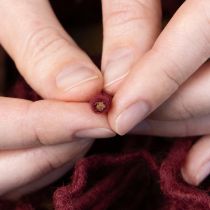 Artikel Wollkordel Bordeaux 55m Schnur Floristik Basteln DIY