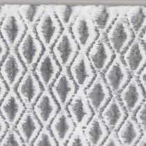 Artikel Zinkschale rechteckig mit Rautenmuster grau 30×18×15cm für Innen- und Außendekoration