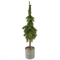 Artikel Zipfeltanne im Topf Künstlich Christbaum Ø12cm H70cm