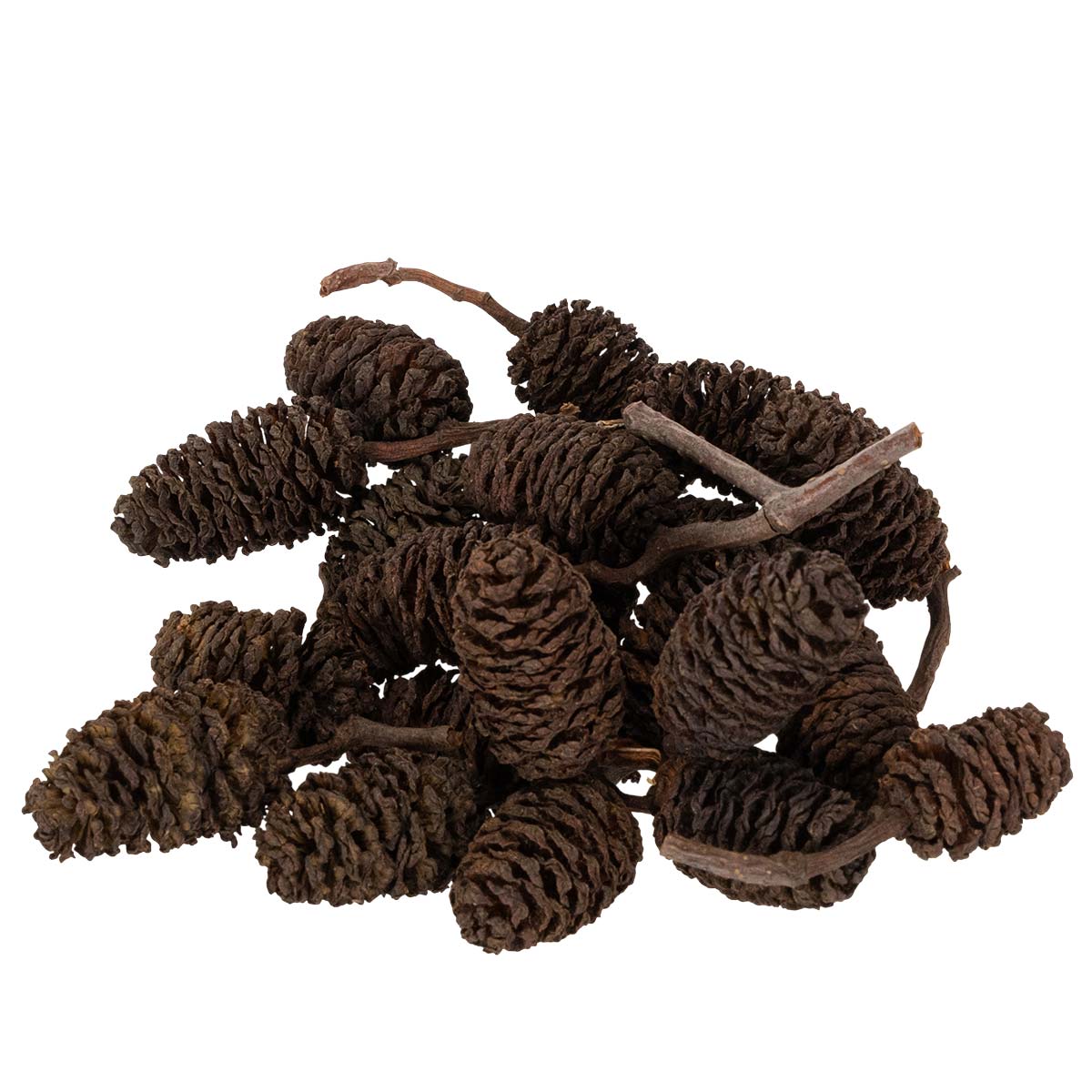 Erlenzapfen Naturbraun 3 cm 300 g Deko