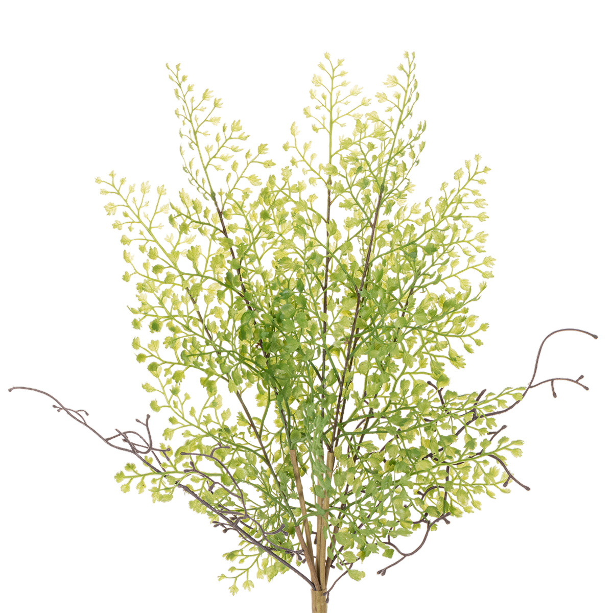 Künstlicher Ruscus Zweig Grün 41 cm Kunststoff