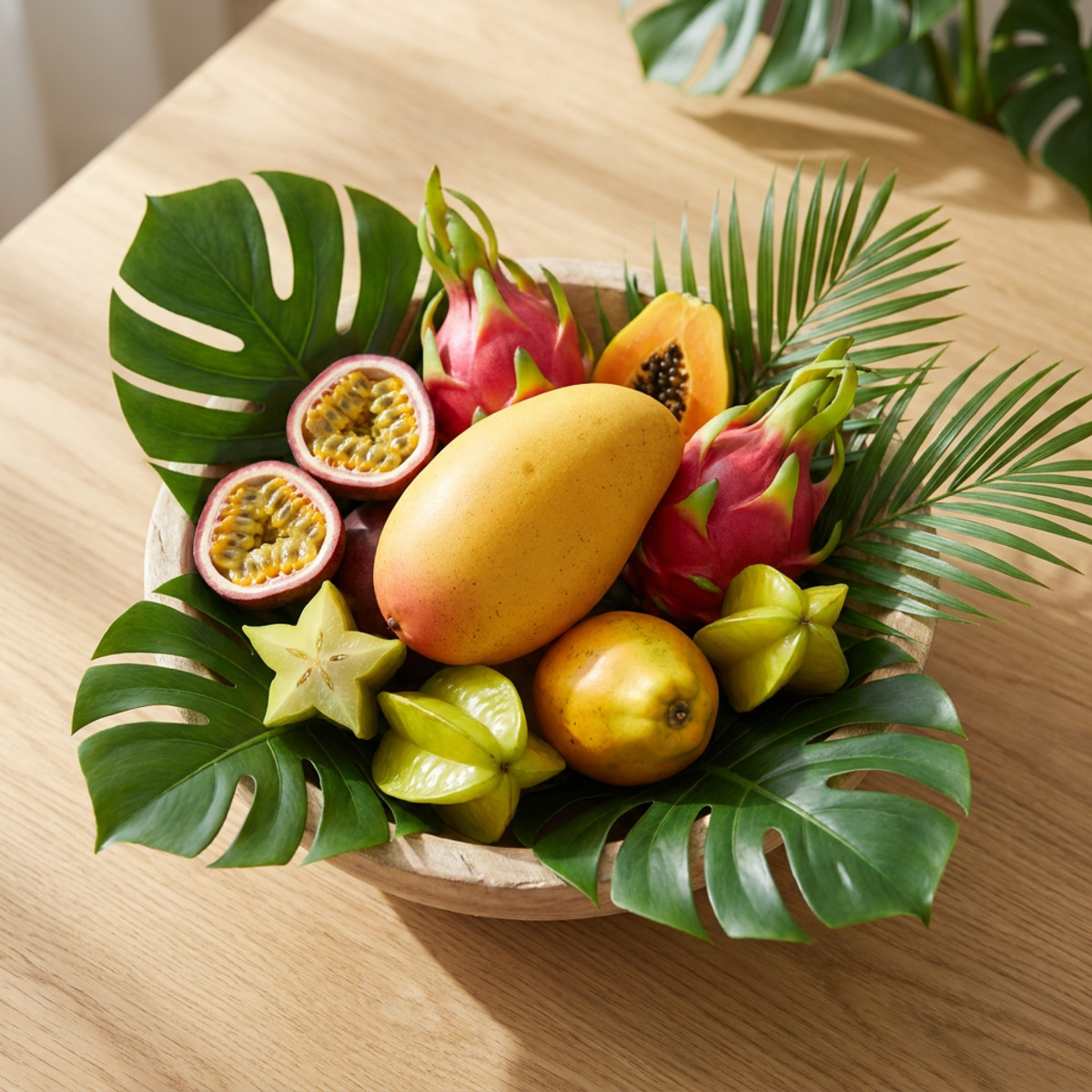 Künstliche Mango Kunststoff Deko-Frucht 13cm Gelb