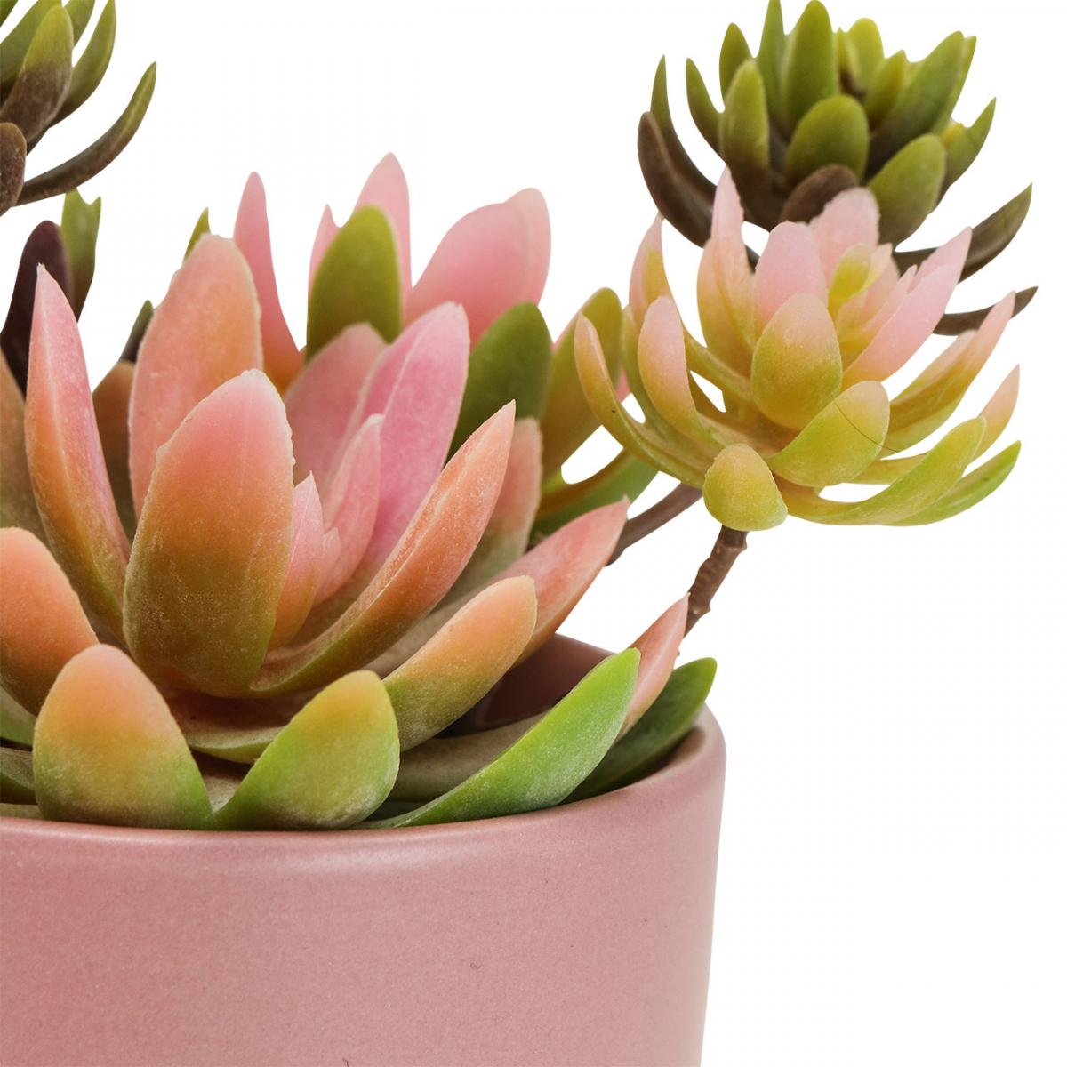 Stranger Things Deko: "Missing Barb" Mini-Blumentopf Aus Keramik Mit Künstlicher Sukkulente (ca. 10cm)