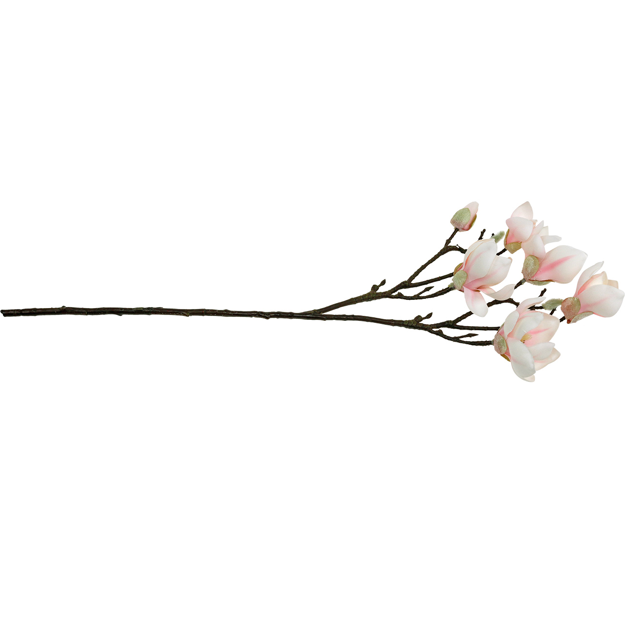 Magnolie Magnolienzweig Kunstblume Seidenblume pink rose L 43 cm 181821 F62 