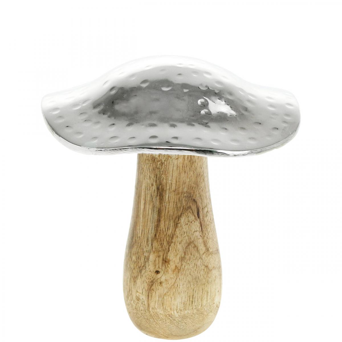 Dekofigur Pilz Holz 14 cm Dekofigur Pilz Holz 14 cm