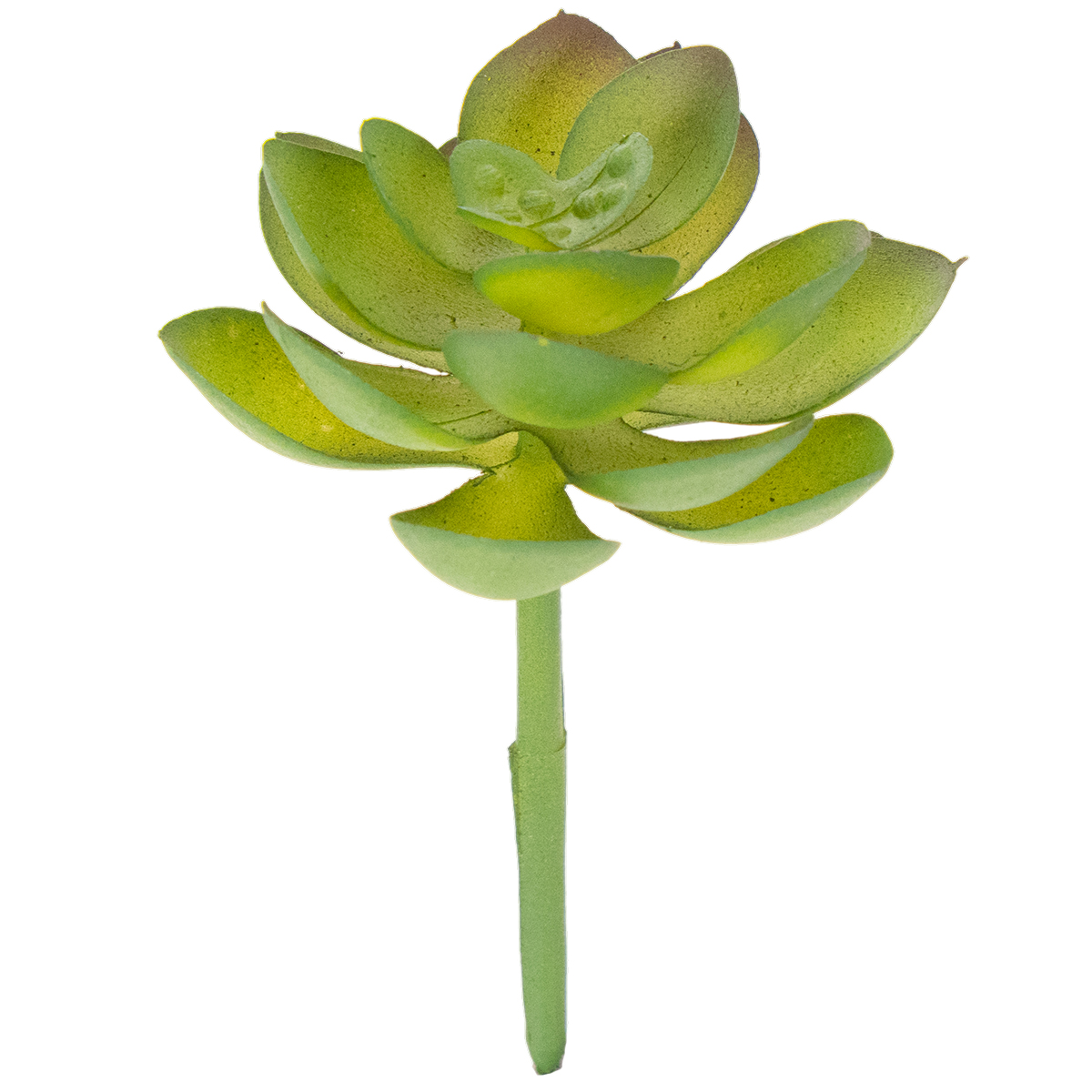 Künstliche grüne Sukkulente aus Kunststoff 9cm