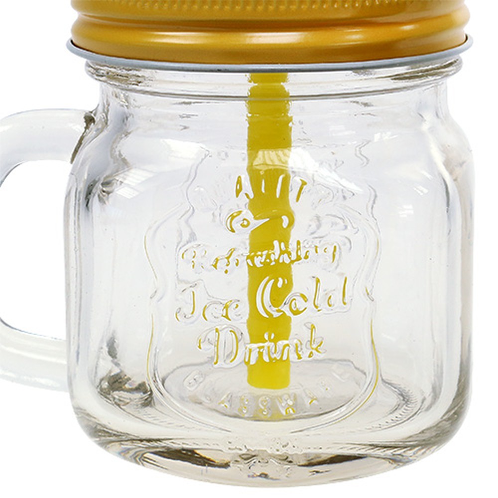 Trinkglas-Deckel Schirmchen Mit Trinkhalmloch - Bunt Sortiert