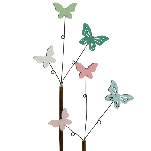 Dekostecker Schmetterling  H43cm 6St | Floristik24.at