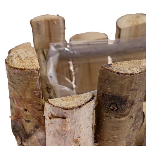 Floristik24 Pflanzkasten Birkenäste Blumenkasten Holz Birke 27×13×10cm
