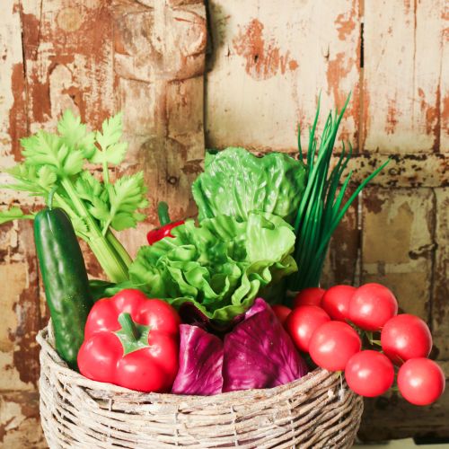 Artikel Deko Salat Künstliche Salatblätter Salat Lebensmittelattrappe 16×11cm