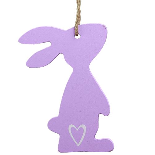 Artikel Osterhasen Deko Hängedeko Holz Osterdeko Pastell 10cm 10St