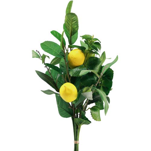 Floristik24 Dekozweige Mediterrane Deko Zitronen künstlich 50cm