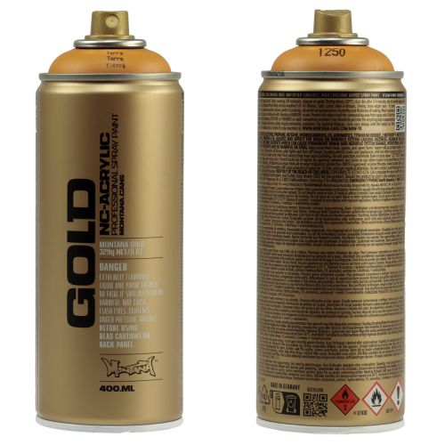 Artikel Sprühfarbe Lackspray Ocker Montana Gold Terra Matt 400ml