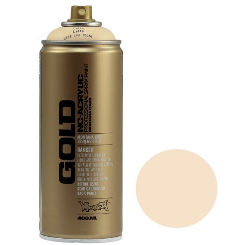 Floristik24 Sprühfarbe Lackspray Beige Montana Gold Latte Matt 400ml