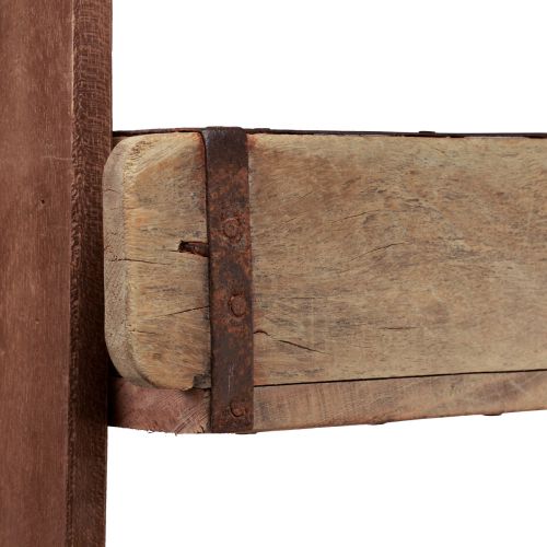 Floristik24 Ziegelform Holz Pflanzkasten Holzkiste Blumenampel H60cm