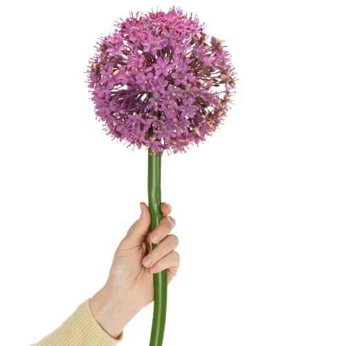 Artikel Kunstblume Allium Zierlauch elegante Raumdekoration 90cm