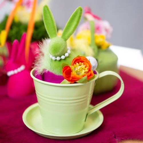 Artikel Tasse zum Bepflanzen stilvoller Pflanztopf für individuelle Dekoideen 11cm 6St