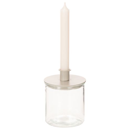 Glaszylinder Vase transparent 10cm 3er-Set für Innenbereich | Floristik24.at