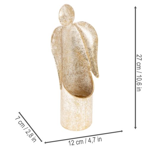 Kerzenhalter Engel Figur