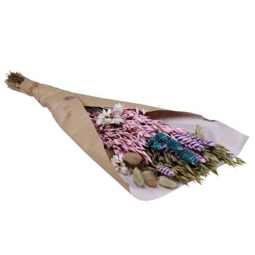 Floristik24 Trockenblumenstrauß Strohblumen Phalaris Getreide 58cm