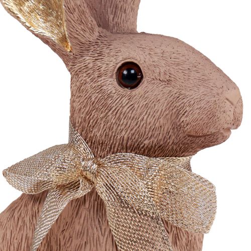 Osterhase mit Deko Ostern Floristik24.at Braun Deko Schleife 35cm-829590 Hase