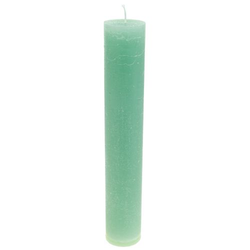 Artikel Grüne Kerzen Groß Stabkerzen Durchgefärbt 50x300mm 4St