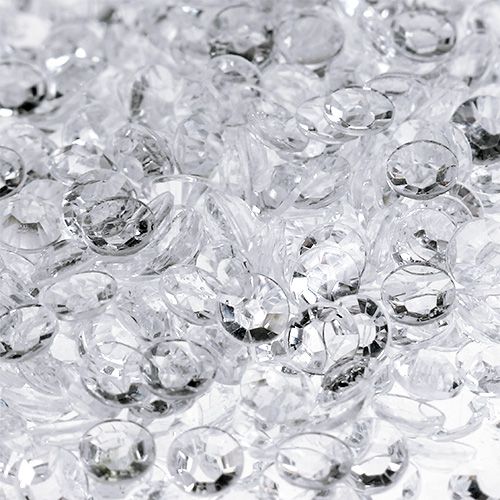 Floristik24 Acryldiamanten Ø4mm klar 110g