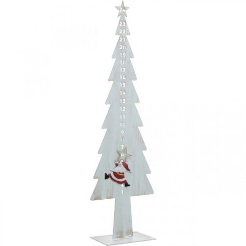 Floristik24 Deko Adventskalender Zahlen Tannenbaum Metall H50,5cm