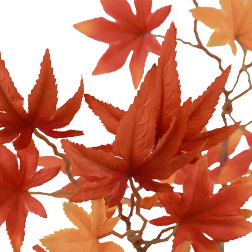 Japanischer Ahorn künstlich, Fächerahorn Orange Rot 60cm