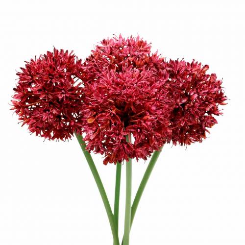 Floristik24 Zierlauch Allium künstlich Mauve Ø7cm H58cm 4St