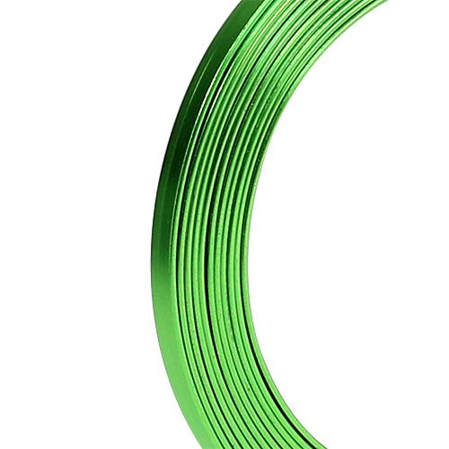 Artikel Aluminium Flachdraht Grün 5mm x 1mm 2,5m