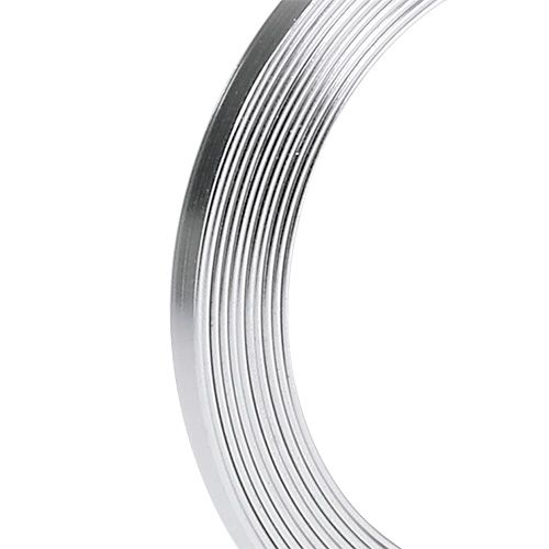 Artikel Aluminium Flachdraht Silber 5mm x 1mm 2,5m