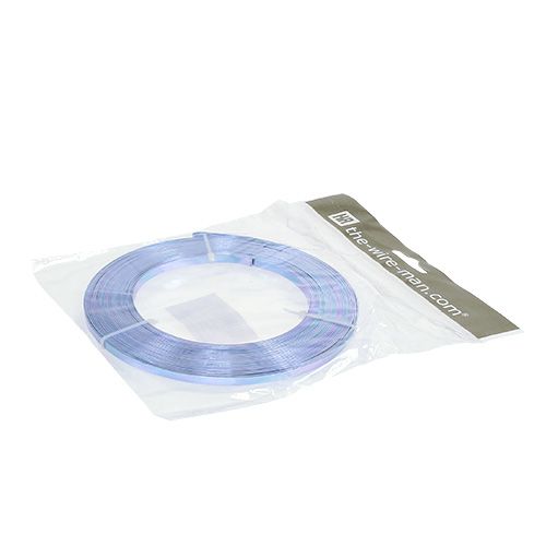 Floristik24 Aluminium Flachdraht Flieder 5mm 10m