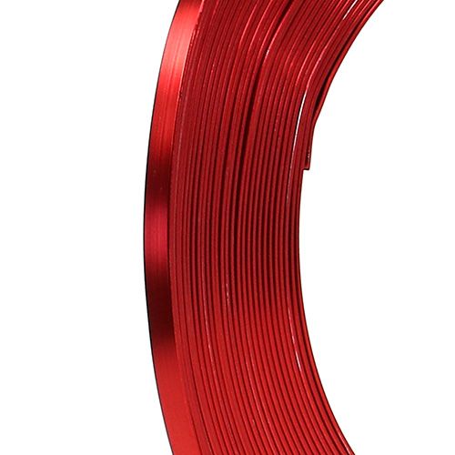 Artikel Aluminium Flachdraht Rot 5mm 10m