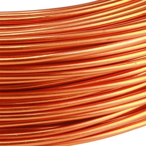 Artikel Aluminiumdraht Orange Ø2mm Basteldraht Alu 500g 60m
