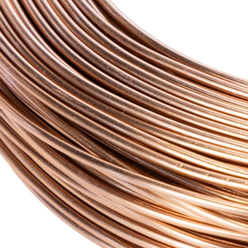 Aluminiumdraht 2mm Braun 60m für Floristik und Bastelarbeiten | Floristik24.at