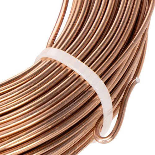 Aluminiumdraht 2mm Braun 60m für Floristik und Bastelarbeiten | Floristik24.at