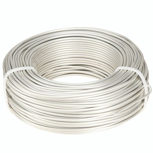 Aluminiumdraht Ø2mm Bonsai Draht in Creme 500g 60m