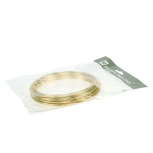 Artikel Aluminiumdraht 2mm 100g Gold