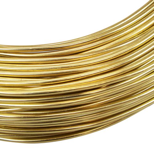 Artikel Aluminiumdraht Ø2mm 500g 60m Gold