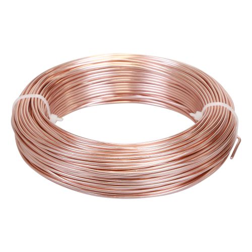 Artikel Aluminiumdraht Aludraht 2mm Schmuckdraht Rosegold 60m 500g