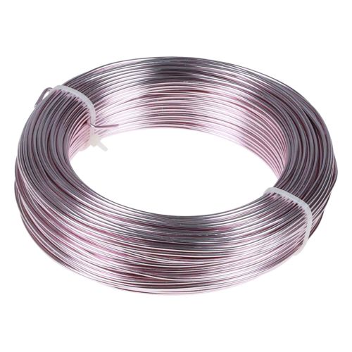 Artikel Aluminiumdraht Ø2mm Rosa Deko Draht Rund 480g